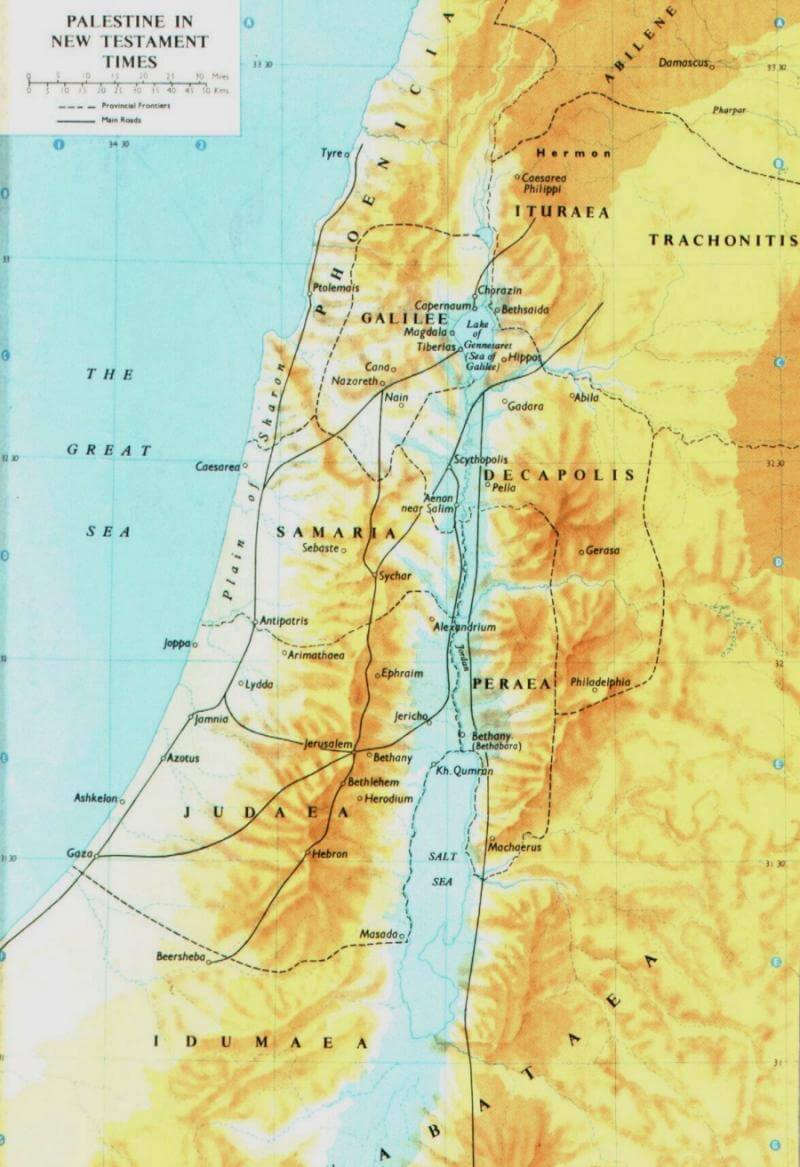 palestine map historical map